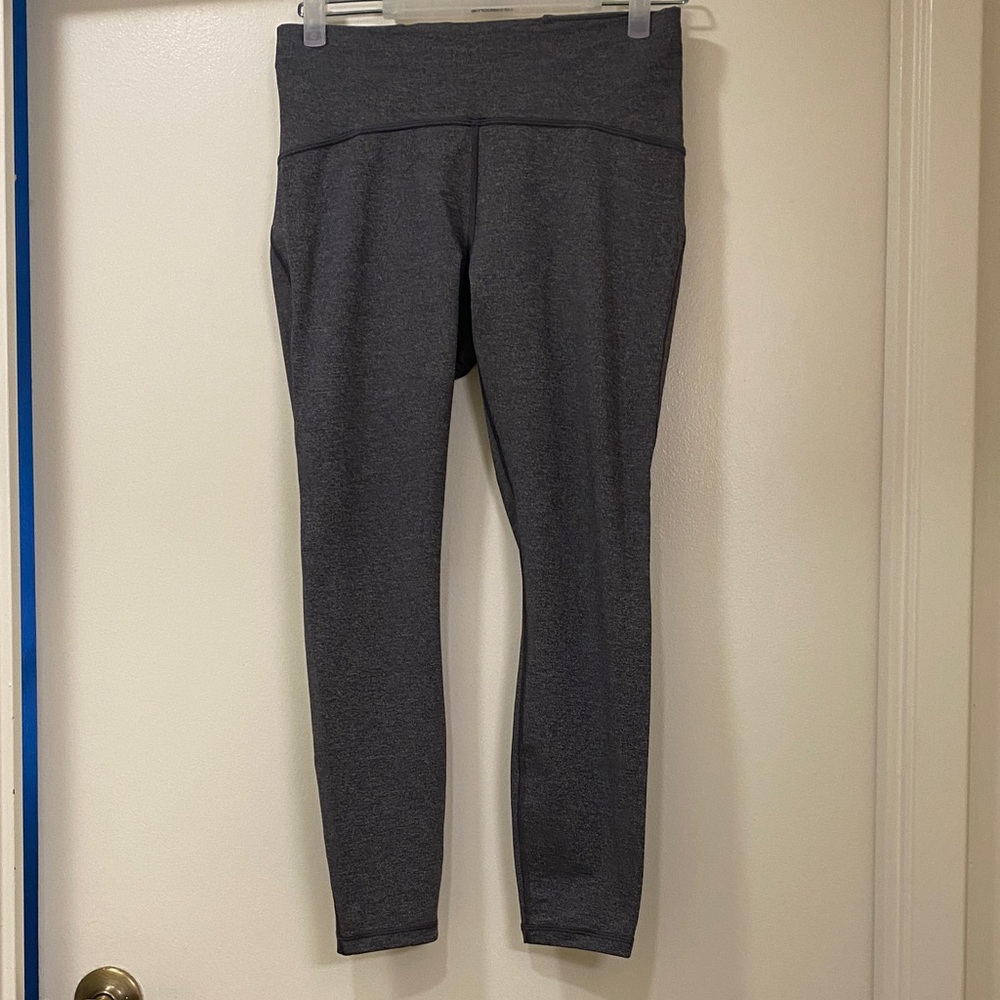 Authentic Lululemon Salt/Pepper High-Waisted Leggings Women’s Size 10